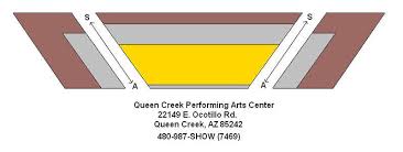Queen Creek Performing Arts Center Seating Chart Theatre