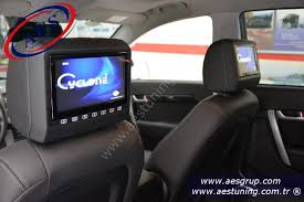 Chevrolet Captiva Arka Kafalik Monitoru 8 Inc Aktif Baslik Cift Dvd Li Kablosuz Kulaklik En Uygun Fiyatlarla Aes Tuning Oto Aksesuar Market