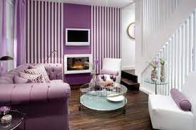 Save photo an arts collector family home 20 Beautiful Purple Living Room Ideas