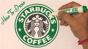 Maybe you would like to learn more about one of these? How To Draw The Starbucks Logo Coffee Logo Drawing Youtube