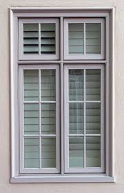 119 Casement Windows With Fixed Transoms Exterior View Window Design Casement Windows Window Grill Design