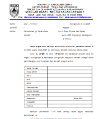 Sekolah smp negeri 2 perajin sekarang ini sedang berusaha mengadakan pembinaan intra dan eksrakurikuler secara terarah dan kontinyu. Download Contoh Surat Permohonan Sk Ijin Operasional Sekolah Sidapodikdas