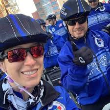 Two weeks ago, Officer Dean Ghiozzi once again participated in the Chapter  37 Police Unity Tour. Unfortunately due to CoVid-19 protocols, the tour was  unable to complete the 300 mile bicycle ride