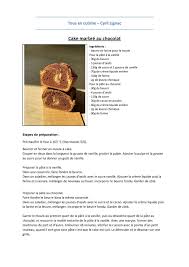 Dessert Cake Marbre Au Chocolat En 2020 Recette Cyril Lignac Recettes De Cuisine Cuisine
