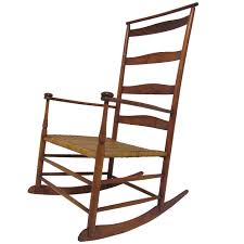 Antique Shaker No 7 Rocking Chair With Shawl Bar At 1stdibs