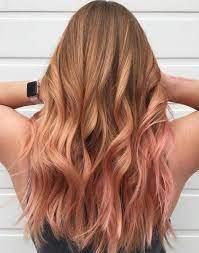 Blonde and rose gold hair is the perfect combination as far as we are concerned, and blonde hair is actually the perfect base for any pastel pop. 20 Gorgeous Examples Of Rose Gold Balayage