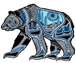 We usually do this part with some assistance from our younger kids, but the older kids can do it. Native American Spirit Bear Tattoo Novocom Top