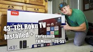 Roku tv delivers the best smart tv experience on the market, with a simple, responsive user interface, thousands of apps and constant feature upgrades. 43 Tcl Roku Tv How To Install On Perlesmith Mount Youtube