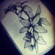 Next Step Tattoo Tatouage Tatoueur Tattooed Tattoostuff Tattooaddict Tattooartist Tattooartwork Cattleya Cattleyatattoo Artistet Tattoos Orchi