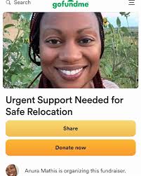 A friend in need. Please consider helping/sharing, if able. Thanks you.  Link here or in bio:  https://www.gofundme.com/f/sfr6k8-urgent-support-needed-for-safe-relocation?attribution_id=sl:763a7000-dfc5-4a0d-a661-890ac122bf81&utm_campaign  ...