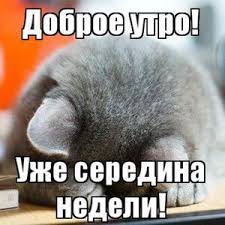 открытки с добрым утром на любой день недели бесплатно скачать S Dobrym Utrom Sredy Sreda Dobroe Utro Kartinki