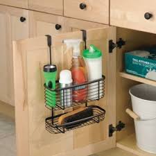 Idesign Axis Over The Cabinet Basket Organizer Bed Bath Beyond Kitchen Organization Diy Kitchen Organization Basket Organization