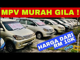Maybe you would like to learn more about one of these? Mpv Murah Harga Dari Rm 10k Special Offer Toyotaavanza Kereta Murah Mpvbudget Arspeedworld Youtube