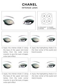 Chanel Eye Makeup Chart How To Wear Chanel Les 4 Ombres Eye