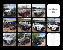 2019 Lexus Color Line North Park Lexus At Dominion