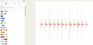 7th anniversary gift copper night sky print. Sound Wave Image Generator App How It Works The Soundviz Blog