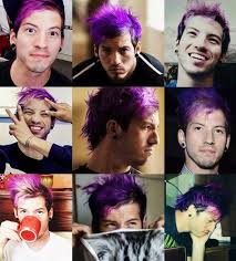 Purple Hair Josh Dun And That Happens To Be My Favorite Color And One Of My Favorite People Perfect Twenty One Pilots One Pilots Josh Dun
