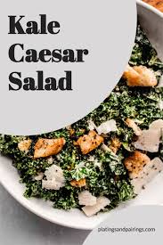 The Best Kale Caesar Salad In 2021 Yummy Salad Recipes Great Salad Recipes Chopped Salad Recipes