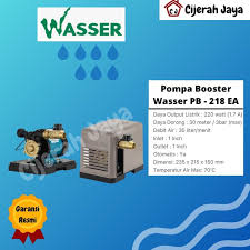 Daya hisap yang mampu dioptimalkan maximum 9 meter. Beli Mesin Pompa Dorong Air Wasser Pb 218 Ea Booster Pump Pompa Booster Seetracker Indonesia