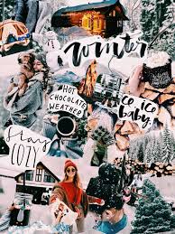 Winter Collage Iphone Wallpaper Screensaver Home Screen Aesthetic Vsco Tumblr Cute Snow Wallpaper Iphone Christmas Christmas Wallpaper Winter Wallpaper