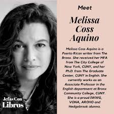 Join us as we welcome author of Carmen and Grace, Melissa Coss Aquino for  Author Chats! Sign up via the link in bio for a night of all things books  and writing!