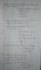 Surface area of an object. Rs Aggarwal And Veena Aggarwal Class 9 Math Fifteenth Chapter Volume And Surface Area Of Solids Exercise 15b Solution