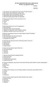We did not find results for: Ejercicio De Evaluasi Seni Budaya Kelas 9 Smpn 9 Sumedang