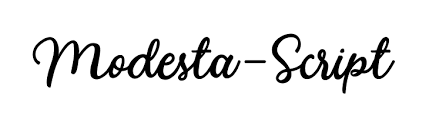 This font is free for just personal use. Modesta Script Font Ffonts Net