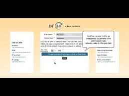Bt 24 Logare Sms Youtube
