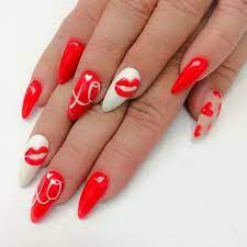 En esta oportunidad te queremos dejar algunas ideas con diseños nuevos de uñas acrílicas para este 2021, para que puedas inspirarte y puedas. 70 Latest Nail Arts Fashion Designs Colors And Style Diseno De Unas Para San Valentin Unas De San Valentin Disenos De Unas
