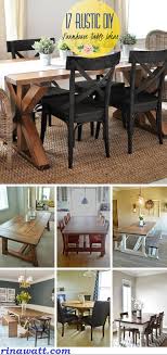 As previously mentioned, extendable tables. 17 Rustic Diy Farmhouse Table Ideas To Bring Country Into Your Home Rina Watt Blogger Home Decor Diy And Recipes