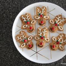 These gingerbread men cookies are as cute as can be. Gingerbread Reindeer Cookie Recipe Chelsea Sugar