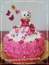 Torta Hello Kitty Panna Torte Dolci Panna