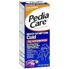 Pediacare Dosage Chart Infants Gas Relief Acetaminophen