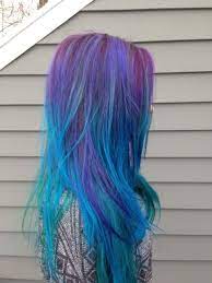 Purple And Blue Hair Hair Color Crazy Hair Styles Mermaid Hair