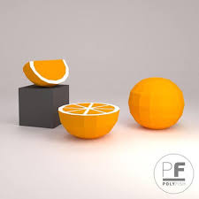 This Papercraft Templates A Digital Instant Download Pdf File The Kit Includes Templates Whole Pieces Of Fruit Pear Lemon Paper Crafts Diy Template Orange