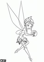 Periwinkle The Fairy Of Frost A Disney Winter Fairy Coloring Page Tinkerbell Coloring Pages Fairy Coloring Pages Cute Coloring Pages