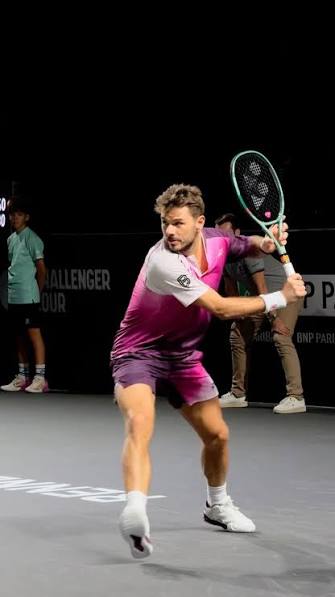 Stanislas Wawrinka’s one-handed backhand in slow motion, #stanwawrinka  #stanislaswawrinka #wawrinka #tennis #legend