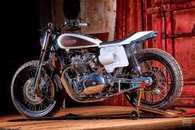 Triumph T140 Mule Street Tracker By Richard Pollock Triumph Street Tracker Tracker