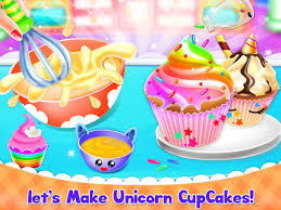 Sagt, wenn sie dieses spiel, um kuchen zu machen. Einhorn Kuchen Backen Kuche Dessert Spiele Fur Android Apk Herunterladen