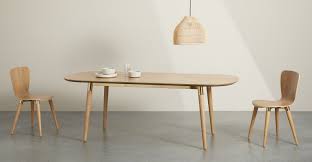 edelweiss 6 8 persoons uitschuifbare eettafel essenhout en messing eettafel tafel dineren