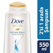 Dove Sampuan 2 Si 1 Arada Komple Bakim Normal Saclar Icin 550 Ml Uygun Alisveris Taso Market