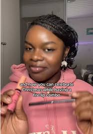 As black girls we NEED to learn how to apply our lipcombo before  Christmas!! Products i used: @NYX Professional Makeup nyx buttergloss shade  crème brûlée @Glam of Sweden lip oil shade clear @W7Makeup ...