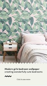Create A Wonderfully Cute Bedroom With Modern Bedroom Wallpaper Designs And Form A S Wallpaper Bedroom Feature Wall Feature Wall Bedroom Feature Wall Wallpaper