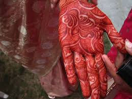 A Red Color Mehndi Indian Henna Designs Bridal Henna Designs Henna Designs