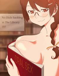 🔞No cock sucking in library - Ohhh this is fab[...] (hanekawa tsubasa) |  Porn Games Hentai | Truyen-Hentai.com