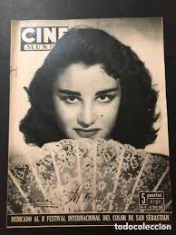 revista cine mundo 1955 mari luz galicia john w