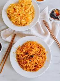 Butternut Squash Pie Family Recipe The Woks Of Life Recipe In 2020 Pan Fried Noodles Stuffed Peppers Recipes