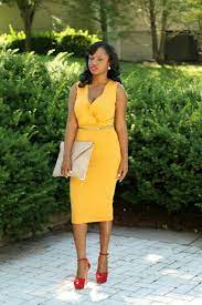 Pin By Daniela Frez On Yellow Work Attire Women Stylish Work Attire Evening Outfits