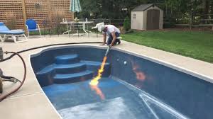 Cost of resurfacing pool with aggregate. Fiberglass Pool Resurface Youtube